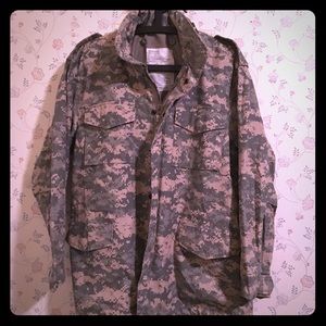 Army Navy Field Coat M 65 Digital Camouflage MED
